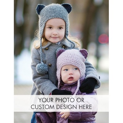 Value Size Vertical Custom Flat Photo Cards