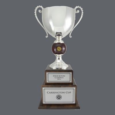Silver Metal Italian Style Trophy Cup (30")