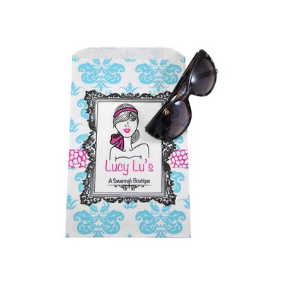 White Merchandise Bag (6.25"x9.25")