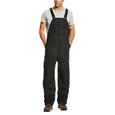 FR Insulated Black Bib 2.0 Overalls