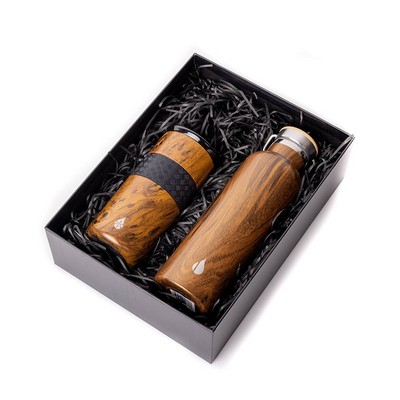 Elemental® Drinkware Giftset 25oz Water Bottle & 16oz Tumbler - Vacuum Insulated
