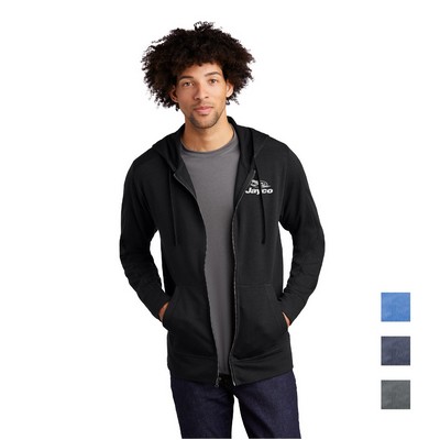 Sport-Tek® PosiCharge® Tri-Blend Wicking Fleece Full-Zip Hooded Embroidered Jacket