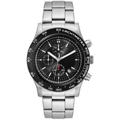 SELECT MS840 Series tachymeter Watch - Metal Band