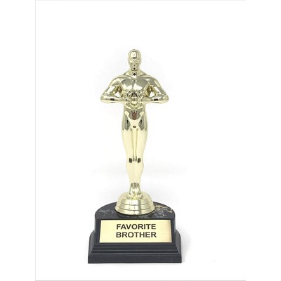 Favorite Brother Trophy- 7" Novelty Trophy