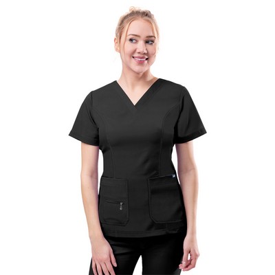 Adar - Pro - Women's V-Neck Elevated Top
