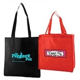 100 GSM Standard Sized Non Woven Tote (15"x16")