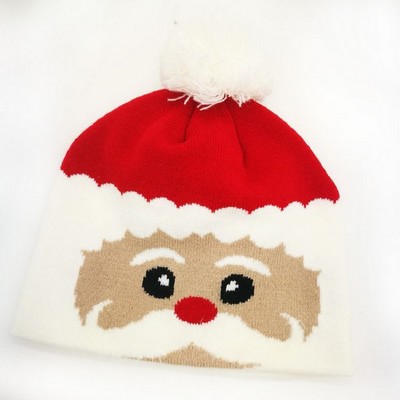 Jacquard Santa Hat