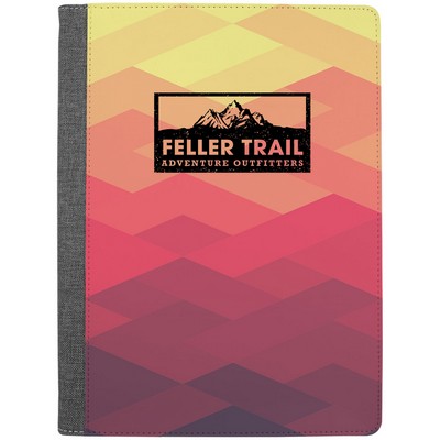 Subli Tru Portfolio Full Front Sublimation with Note Pad
