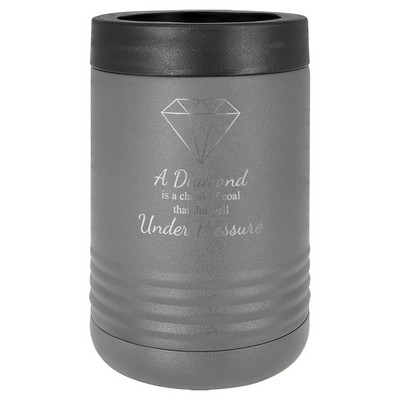 Powder Coated Gray Can Holder