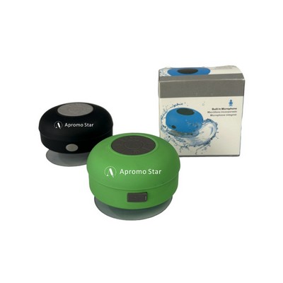 Suction Cup Waterproof Bluetooth Speaker