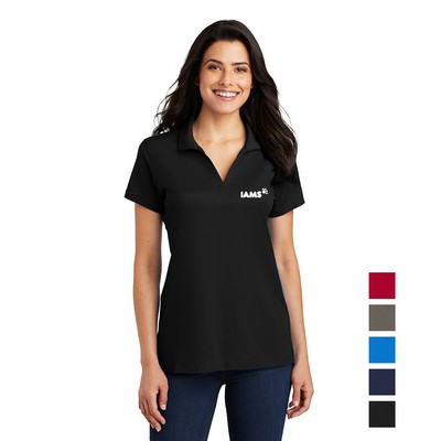 Port Authority® Women's Rapid Dry Mesh Embroidered Polo