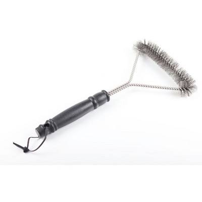 12-Inch 3-Sided Grill Brush