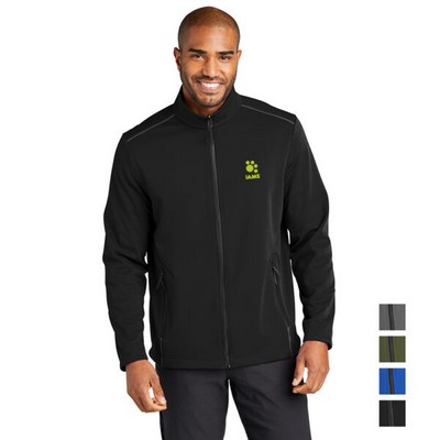 Port Authority® Collective Tech Soft Shell Embroidered Jacket
