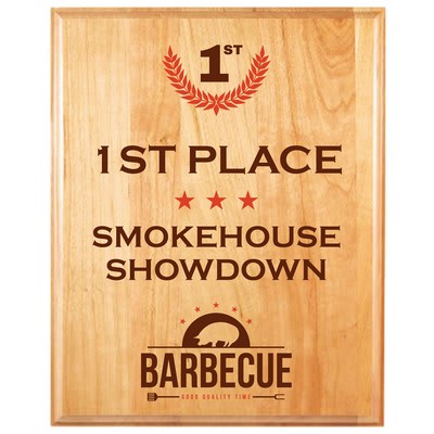 8" x 10" Genuine Cherry Plaque