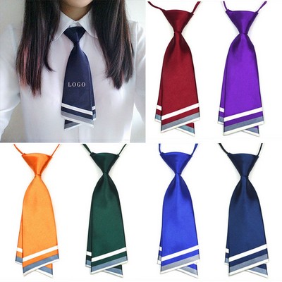 Adjustable Uniform Necktie for Women