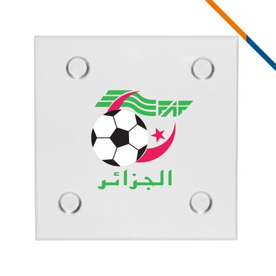 Monkia Square Glass Coaster