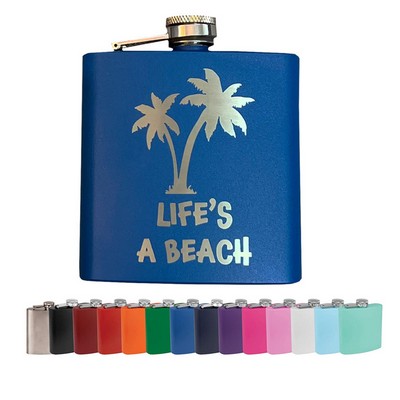 6 oz Stainless Steel Hip Flask