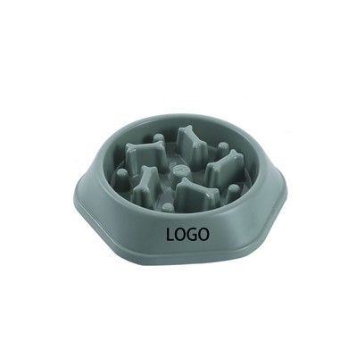 A food bowl to keep pets from choking