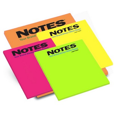 100-Sheet Stik-Withit® Adhesive Notepaper (3"x3")