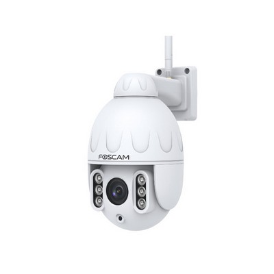 Foscam SD4 4MP Dual-Band Wi-Fi 4X Optical Zoom PTZ Outdoor IP Camera