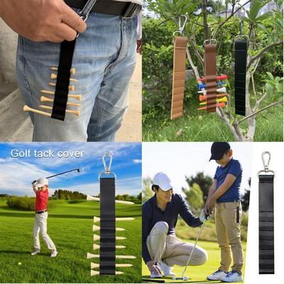 PU Leather Golf Tee Holder