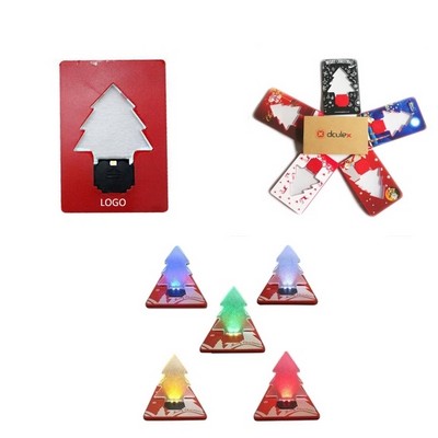 Tree Shaped Card Light