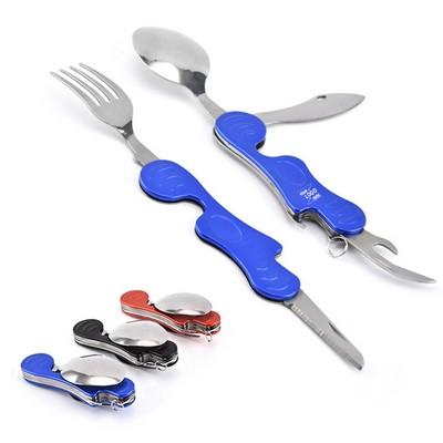 Multifunctional Stainless Steel Foldable Utensils