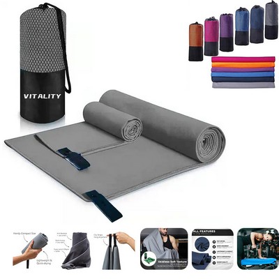 Portable Microfiber Workout Towels