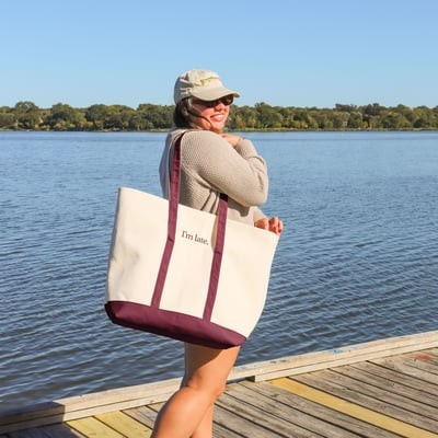 Morris Tote - Extra Large Zippered