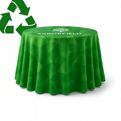 Eco-Poly 120" Round Table Cover Throw