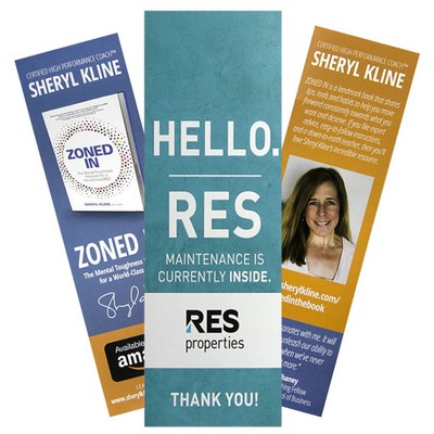 2.5" X 8.5" Bookmark