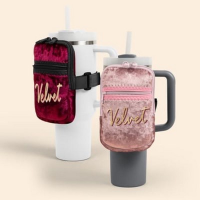 Large Velvet Neoprene Hydro Pouch