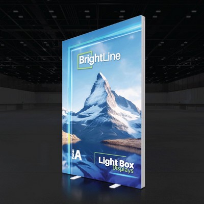 BrightLine™ Angled Replacement Backlit Graphic (60"x89-96")