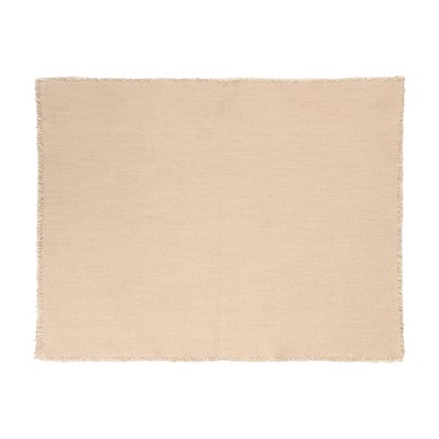 blomus Lineo Moonbeam Beige Woven Cotton Placemat