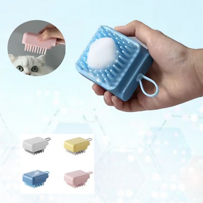 Pet Bath Grooming Brush for Effective Cleaning