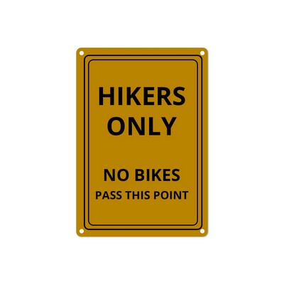 Custom Trail Markers Signs (12" x 12"/Sqft)