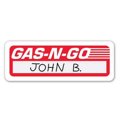 Full Color "Value" Vinyl ID Badge (2.75" x 1")