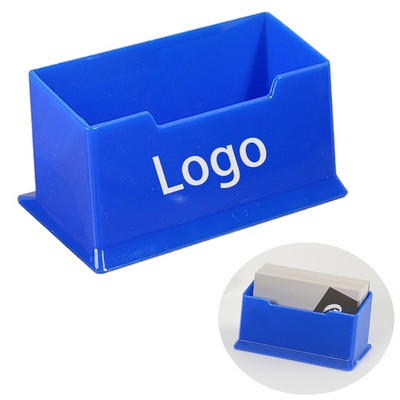 Creative Plastic Desktop Business Card Box