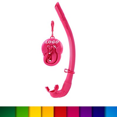 Foldable Snorkeling Silicone Wet Breathing Tube