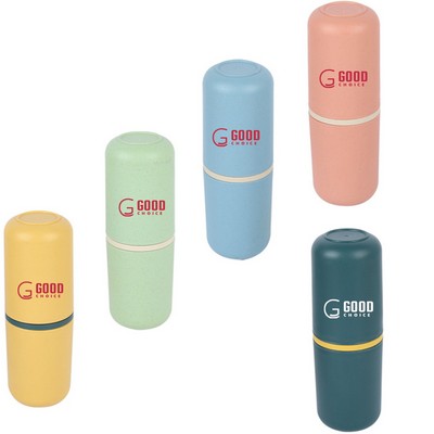 Wheat Straw Toothbrush Cup