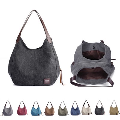 Women Lightweight Canvas Tote Bag