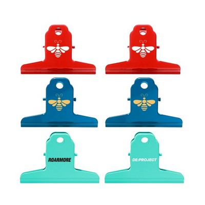 3.0" Large Metal Bull Dog Clip