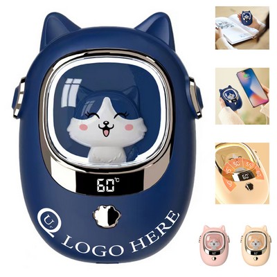 Cat-Shaped 2-in-1 Hand Warmer and Power Bank