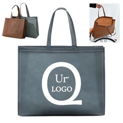 19x14x5" Non-Woven Shopping Tote Bag