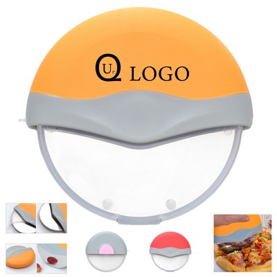 Stainless Steel Pizza Cutter w/ Blade Cover