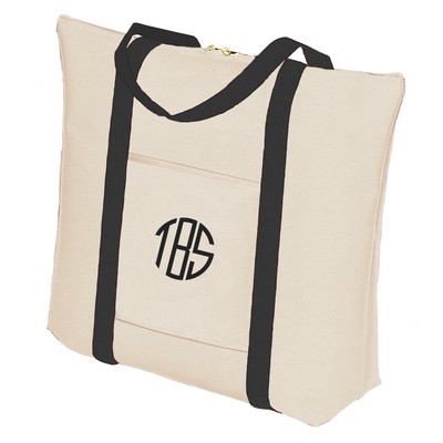 Windsor Tote Bag (10 Oz. Natural Canvas)