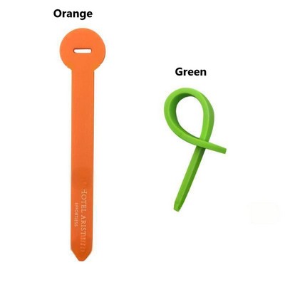 Silicone Cord Tie Cable Winder