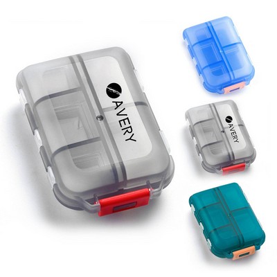 Double-layer pill box