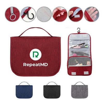 Travel-Friendly Hanging Toiletry Kit