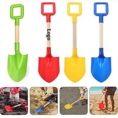 Wooden Handle Beach Shovel Toy